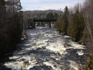 The Sturgeon River watershed (~7000 square km) is a major inflow to Lake Nipissing. 